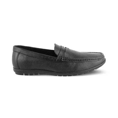 Buy Black Men's Loafers & Moccasins - The Lemec Black | Tresmode
