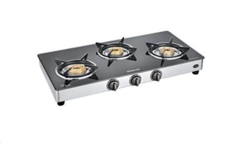 Sunflame Prime 3 Burner SS XL Glass Cooktop – Lokmanya India