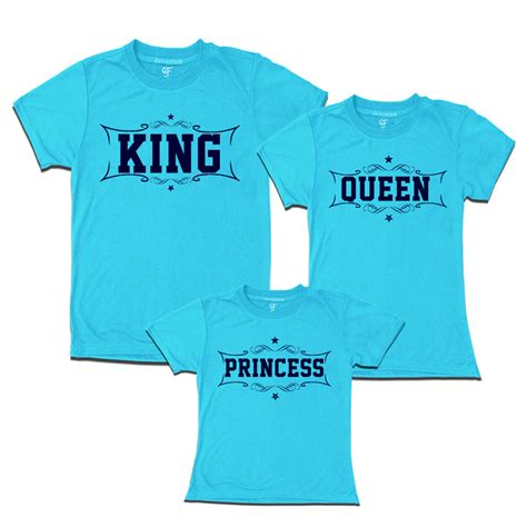 king queen princess t shirts- matching teeshirts india – GFASHION