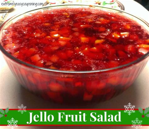 Extremely Easy Couponing: Jello Fruit Salad Recipe