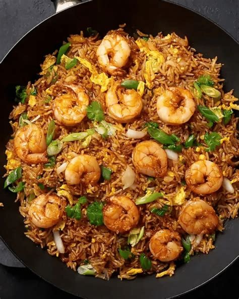 Shrimp Fried Rice Recipe - BasCooking