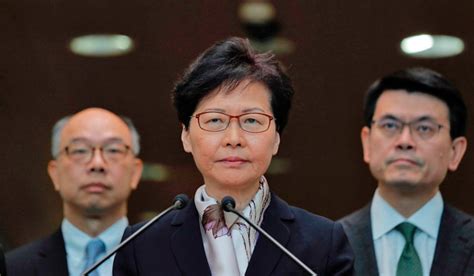 Chaos in Hong Kong, Carrie Lam refuses to step down