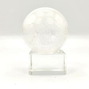 Plus Value Crystal Quartz Ball Sphere Prosperity Stone Decorative ...