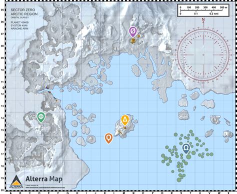 Subnautica below zero подробная карта