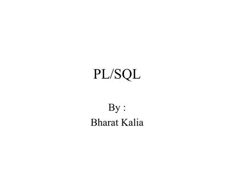 Image result for PL SQL by Vijay Kumar