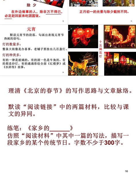 《北京的春节》课件 | PPT
