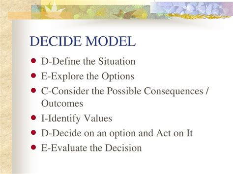 PPT - Decision Making Process PowerPoint Presentation, free download ...