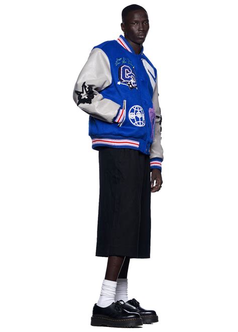RENEGADES BLUE LETTERMAN JACKET – Cease & Desist Clothing