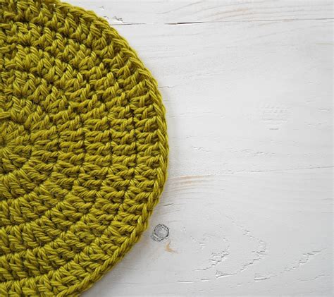 Image result for Crochet Flat Circle Pattern Tutorial