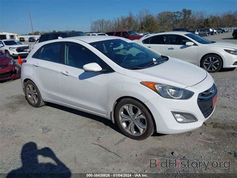 Report KMHD35LH6EU160113 HYUNDAI ELANTRA GT 2014 White Gasoline - price and damage history