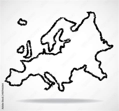 Europe Map Drawing 的图像结果