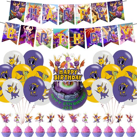 Buy Gaming ro Birthday Party Decorations, The Dragon Theme Party ...