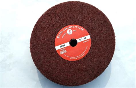 Excel Abrasive Professional Non Wooven Fibre Buffing Wheel Soft felt ...