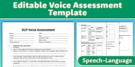 Editable SLP Portfolio Template - Printable | Twinkl