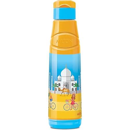 Milton Kool Fun 900 School Water Bottle for Kids, 704 ml, Yellow ...