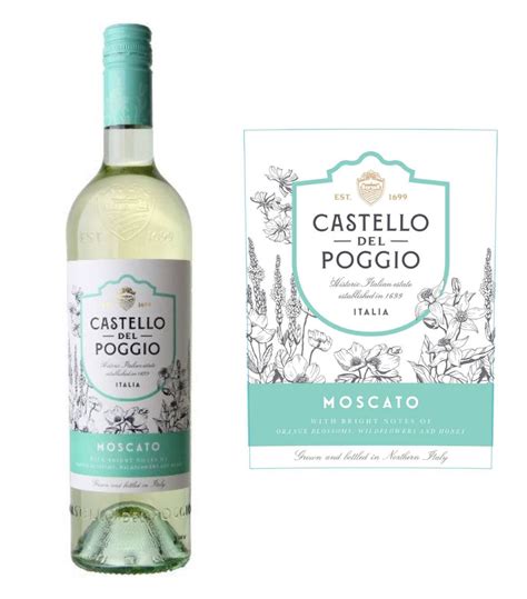 Castello del Poggio Moscato d'Asti | Fruity and Floral Moscato Wine ...