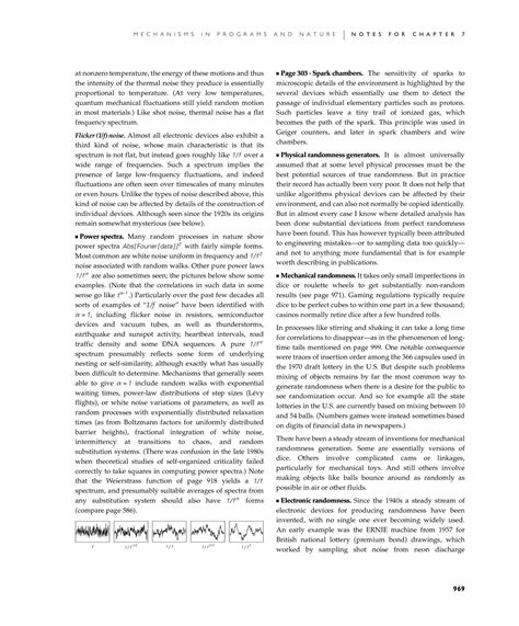 Notes for Randomness from the Environment: A New Kind of Science ...