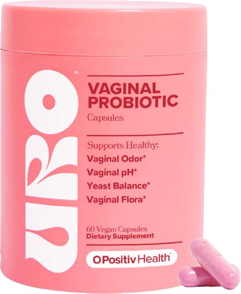 Amazon.com: O Positiv URO Vaginal Probiotics for Women pH Balance with Prebiotics ...