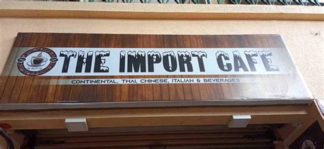 Menu of The Import Cafe, Manpada, Thane West, Thane