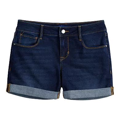 Women's Apt. 9® Cuffed Jean Shorts