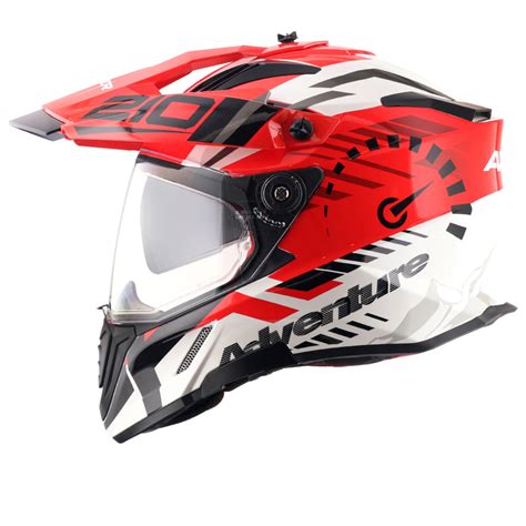 X-Cross Dual Visor Speedometer Helmet
