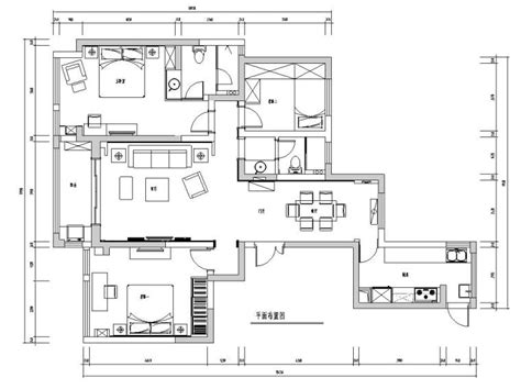 现代奢华145㎡三室两厅住宅装修施工图设计-住宅装修-筑龙室内设计论坛