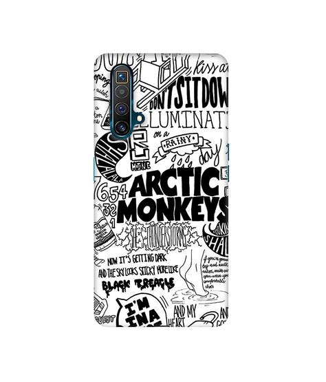 Casotec Plastic Arctic Monkeys Pattern Design 3D Printed Hard Back Case ...