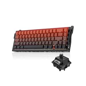Amazon.in: Buy Zhouwang Kutethy KY67 Wireless Gaming Keyboard,Skeleton ...