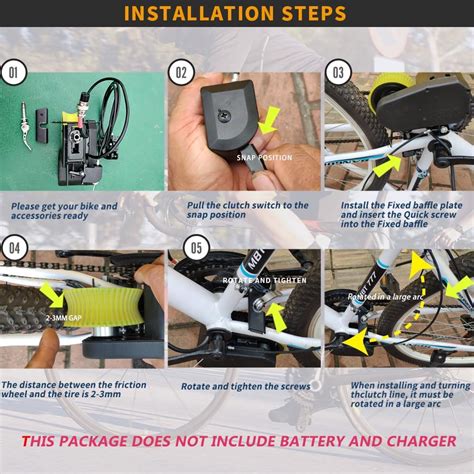 BAIZIFU DIY Electric Bike Conversion kit 250W Electric Bike India | Ubuy