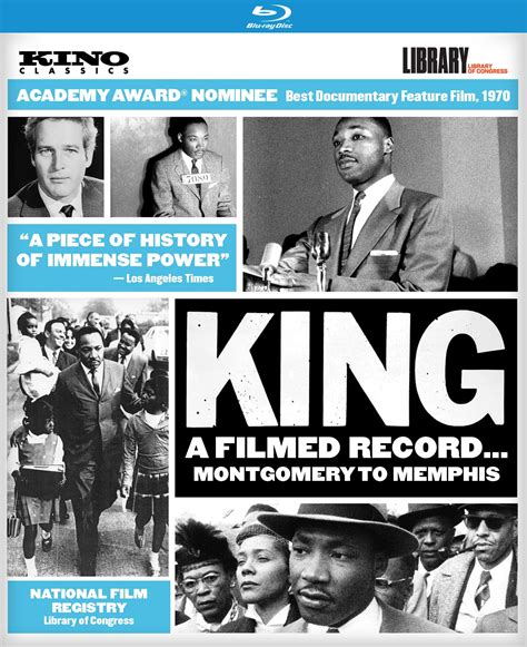 King: A Filmed Record…Montgomery to Memphis [Blu-ray]: Amazon.ca ...