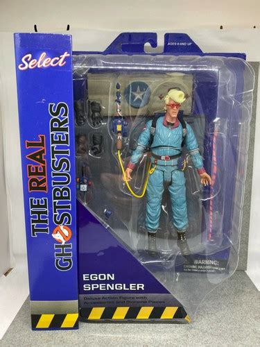 Buy Egon Spengler Deluxe Real Ghostbusters Diamond Select Series 9 ...