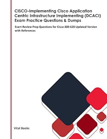 CISCO-Implementing Cisco Application Centric Infrastructure ...