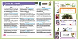 EYFS Plants and Growing Continuous Provision (Ages 2-4)