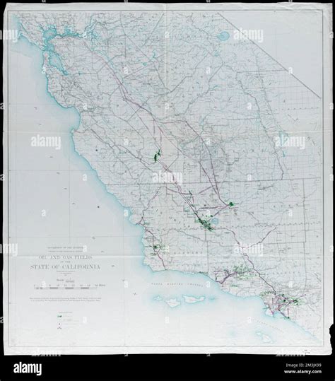 Oil and gas fields of the state of California , California, Southern, Maps, Oil fields ...