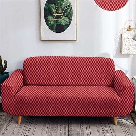 Buy Helios Morgan Checked 2-Seater Sofa Cover from Helios by Home ...