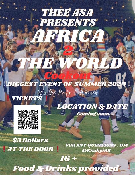 AFRICA 2 THE WORLD COOKOUT, Cloverdale Park, Dale City, 20 July 2024 ...