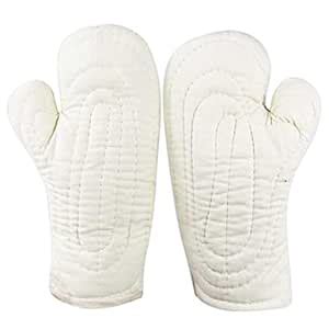 Cyruss 35cm Thick Welding Protective Gloves Labor Safety Hands Cover ...