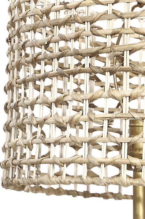 Tufts Oaks Natural Beige,White Floor Lamp | Rooms to Go