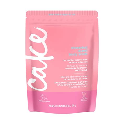 CakeBeauty Cake Beauty Desserted Island Vegan Body Sugar Scrub India | Ubuy