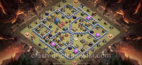 Best War Base TH12 with Link, Hybrid - Town Hall Level 12 CWL Base Copy ...
