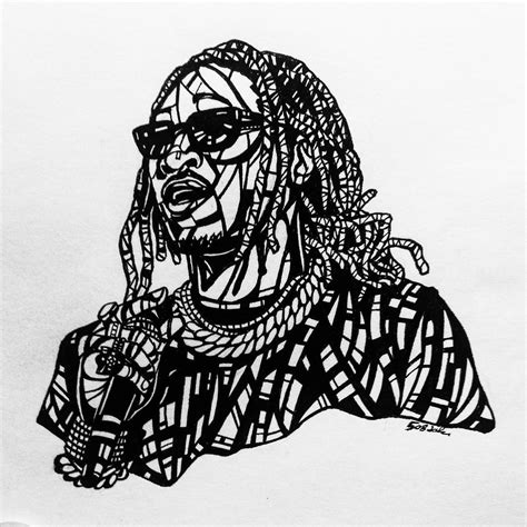 Future Rapper Drawing 的图像结果