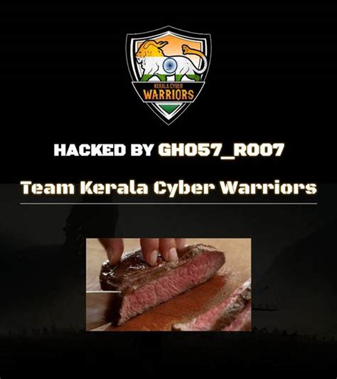 Hindu Mahasabha website hacked; Spicy beef curry recipe on homepage
