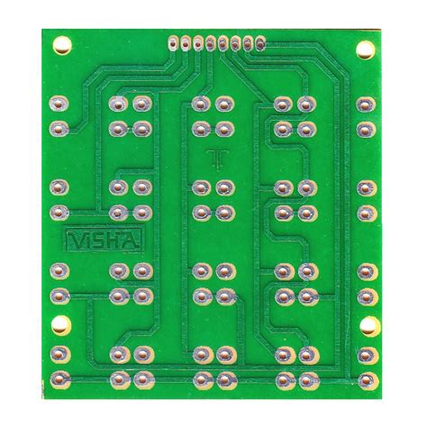 4 X 4 Keyboard Single Sided Phenolic PCB (75x65)mm
