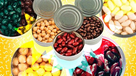 Different Types Of Canned Beans Can