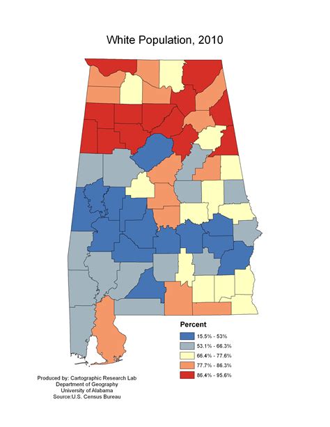 Alabama Maps - Demographics