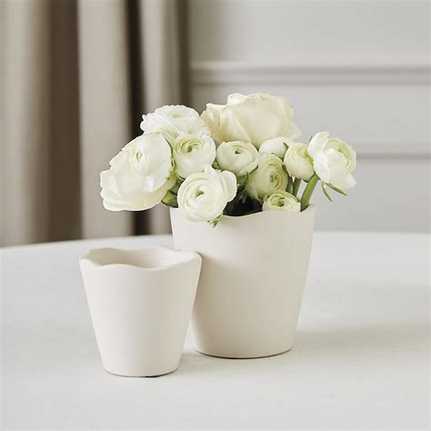 Suzanne Kasler Lisi Scalloped Vases | Ballard Designs