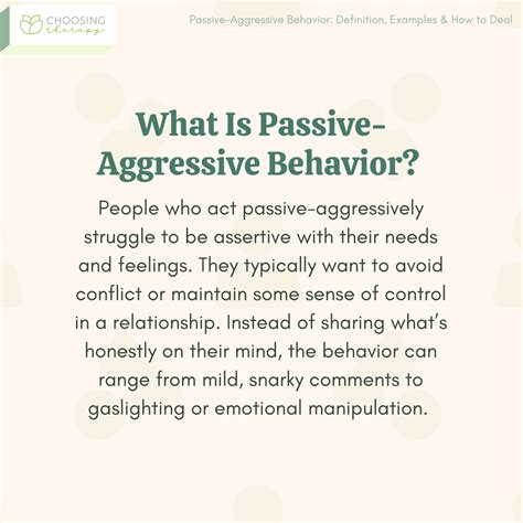 Image result for Passive-aggressive behavior Signs