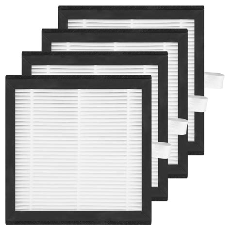 XBWW 4 Packs H13 True HEPA Replacement Filter Compatible with Tenergy ...