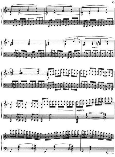莫什考夫斯基15首练习曲谱-10钢琴谱-环球钢琴网