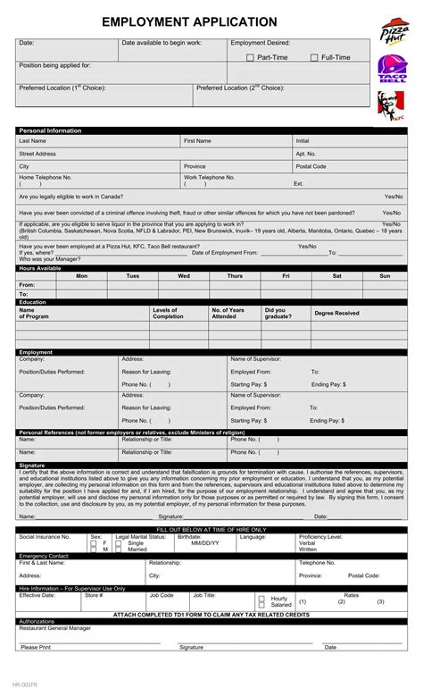 Taco Bell Employment Application Pdf Taco Bell Jobs We're Having A